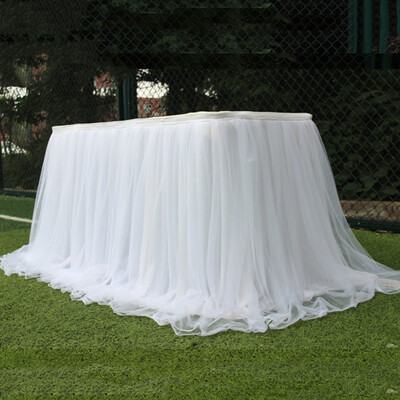 Multi colors table skirt Tutu tulle fabric for wedding party Table decoration textile for home tablecloths accessories
Multi colors table skirt Tutu tulle fabric for wedding party Table decoration textile for home tablecloths accessories