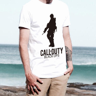 Mens T-shirt Summer Short Sleeve T-Shirt Mens Round Neck Print T-Shirt Fashion Casual T-Shirt Call Of Duty T-Shirt
Mens T-shirt Summer Short Sleeve T-Shirt Mens Round Neck Print T-Shirt Fashion Casual T-Shirt Call Of Duty T-Shirt