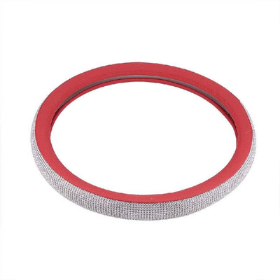 Novel Shinning Crystal Car Steering Wheel Cover Soft Leather with Beautiful Rhinestones Cool Auto Accessories
Novel Shinning Crystal Car Steering Wheel Cover Soft Leather with Beautiful Rhinestones Cool Auto Accessories