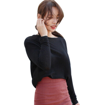 Spring Autumn O-Neck Irregular Tops Female Long Sleeve Cotton T Shirt Slim Casual T-shirt Women Basic Tees Shirts
Spring Autumn O-Neck Irregular Tops Female Long Sleeve Cotton T Shirt Slim Casual T-shirt Women Basic Tees Shirts