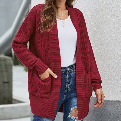 Tailored Women Winter Knitwear Blouse Long Sleeve Pocket Ladies Outwear Overcoat Coats
Tailored Women Winter Knitwear Blouse Long Sleeve Pocket Ladies Outwear Overcoat Coats
