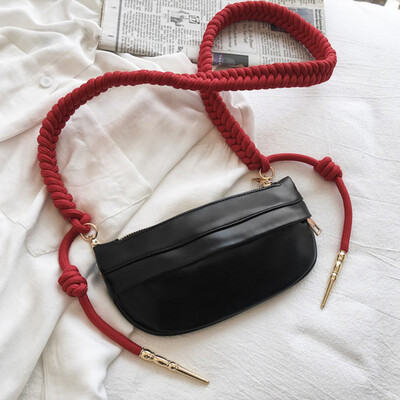 Tailored Fashion Women Zipper Leather Weaved Chain Shoulder Bags Crossbody Bag Chest Bags
Tailored Fashion Women Zipper Leather Weaved Chain Shoulder Bags Crossbody Bag Chest Bags