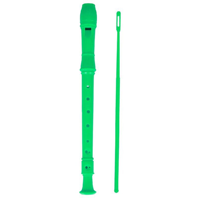 ABS Soprano Descant Recorder Clarinet 8 Holes German Style C Key with Fingering Chart Cleaning Stick for Kids Beginners
ABS Soprano Descant Recorder Clarinet 8 Holes German Style C Key with Fingering Chart Cleaning Stick for Kids Beginners