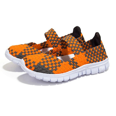 Summer Women Breathable Casual Running Weave Shoes Mixed Color Ladys Sneaker Mesh Fabric Flat Shoes
Summer Women Breathable Casual Running Weave Shoes Mixed Color Ladys Sneaker Mesh Fabric Flat Shoes
