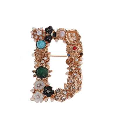 Colorful Letters of Alphabet Fashion Enamel&Simulated Pearl Brooch Pins for Women or Girls
Colorful Letters of Alphabet Fashion Enamel&Simulated Pearl Brooch Pins for Women or Girls