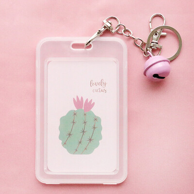 Toponeto Creative Keychain Girl Cute Student Card Bank Card Bus ID Card Set Transparent
Toponeto Creative Keychain Girl Cute Student Card Bank Card Bus ID Card Set Transparent