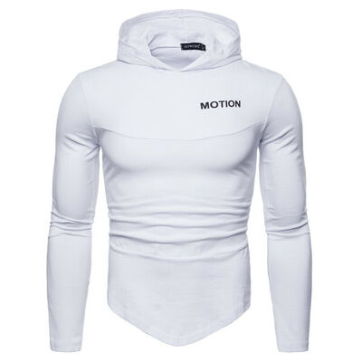 SUNSIOM Mens Slim Fit Long Sleeve Shirts Hooded Muscle Tops Hoodie Casual Basic T-shirt
SUNSIOM Mens Slim Fit Long Sleeve Shirts Hooded Muscle Tops Hoodie Casual Basic T-shirt