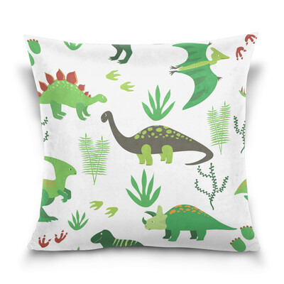 ALAZA Throw Pillow Cover 16 X 16 inch Christmas Gift Cushion Cover with Dinosaurs Printed Pillowcase
ALAZA Throw Pillow Cover 16 X 16 inch Christmas Gift Cushion Cover with Dinosaurs Printed Pillowcase