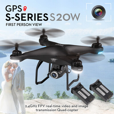 SJ RC S20W1080PGPS FPV Adjustable 1080P HD Camera Wide Angle RTF Double GPS Positioning Altitude Hold Drone W Two Batteries
SJ RC S20W1080PGPS FPV Adjustable 1080P HD Camera Wide Angle RTF Double GPS Positioning Altitude Hold Drone W Two Batteries