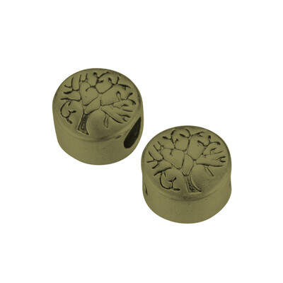 Tibetan Style Alloy European Beads Large Hole Beads Flat Round with Tree Cadmium Free & Nickel Free & Lead Free
Tibetan Style Alloy European Beads Large Hole Beads Flat Round with Tree Cadmium Free & Nickel Free & Lead Free