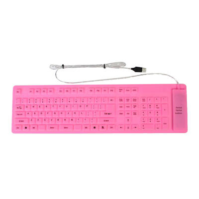 Silicone Waterproof 109-Key USB Wired Membrane Keyboard For Laptop Desktop Notebook Computer
Silicone Waterproof 109-Key USB Wired Membrane Keyboard For Laptop Desktop Notebook Computer