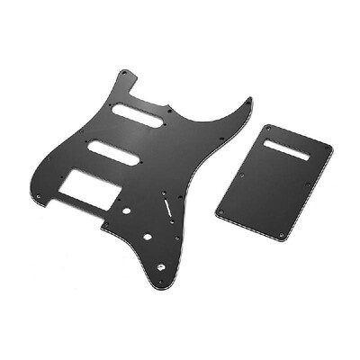 White 3Ply SSH Guitar Pickguard Scratch Plate&Back Plate Set for American ST Style Electric Guitar
White 3Ply SSH Guitar Pickguard Scratch Plate&Back Plate Set for American ST Style Electric Guitar