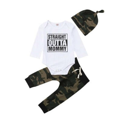 3Pcs Newborn Infant Baby Boy Letter Romper TopsLong Pants Outfits Clothes 0-24M
3Pcs Newborn Infant Baby Boy Letter Romper TopsLong Pants Outfits Clothes 0-24M