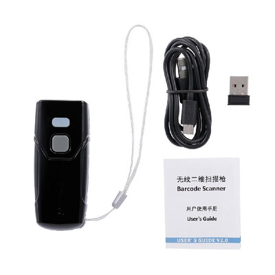 QR Wireless Barcode Scanner BT & 24G Wireless Connection Portable CodebarQR Data MatrixPDF417 Scanner for LaptopMobile Phones
QR Wireless Barcode Scanner BT & 24G Wireless Connection Portable CodebarQR Data MatrixPDF417 Scanner for LaptopMobile Phones