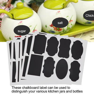 Greensen 88pcs Chalkboard Kitchen Jar Bottles Label Blackboard Tag Stickers Craft Decoration with Pen
Greensen 88pcs Chalkboard Kitchen Jar Bottles Label Blackboard Tag Stickers Craft Decoration with Pen