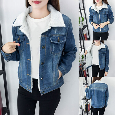 Toponeto Women Autumn Winter Denim Upset Jacket Vintage Long Sleeve Loose Jeans Coat
Toponeto Women Autumn Winter Denim Upset Jacket Vintage Long Sleeve Loose Jeans Coat