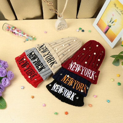 New Unisex Women Men Beanie Hat Letter Embroidery Pearl Star Solid Warm Hip-Hop Cool Knitted Cap Headwear
New Unisex Women Men Beanie Hat Letter Embroidery Pearl Star Solid Warm Hip-Hop Cool Knitted Cap Headwear