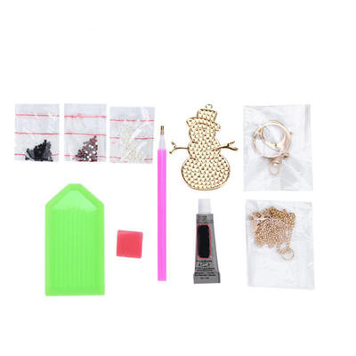 Greensen Snowman - shape DIY Girls Jewelry Making Kit Necklace Pendant&Bracelet Crafting Set Party
Greensen Snowman - shape DIY Girls Jewelry Making Kit Necklace Pendant&Bracelet Crafting Set Party