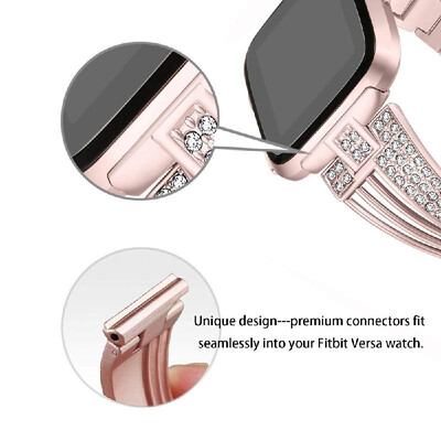 Stainless Steel Replacement Watch Bracelet Band Strap Wristband For Fitbit Versa Smartwatch
Stainless Steel Replacement Watch Bracelet Band Strap Wristband For Fitbit Versa Smartwatch