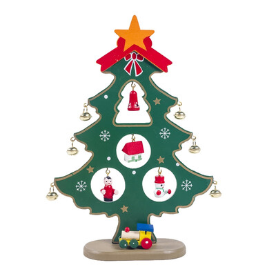 Wooden Christmas Tree Desktop Decoration With Bells Christmas Ornament Trees With Children Gift Home Party Decor
Wooden Christmas Tree Desktop Decoration With Bells Christmas Ornament Trees With Children Gift Home Party Decor