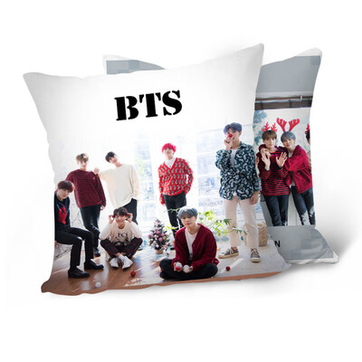 Kpop BTS Bangtan Boys Throw Pillow Soft Velvet Core Included Double-Sided BTS Member Image Printed Pillow
Kpop BTS Bangtan Boys Throw Pillow Soft Velvet Core Included Double-Sided BTS Member Image Printed Pillow