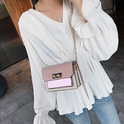 Tailored Womens Summer Fashion Simple Solid Leisure Hasp Single Shoulder Messenger Bags