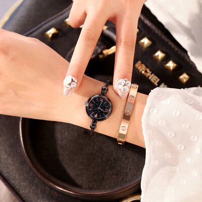 Ins French minority girls watch female students 100 Korean version simple cute little fresh handchain style of the original hostel
Ins French minority girls watch female students 100 Korean version simple cute little fresh handchain style of the original hostel