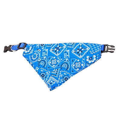Adjustable Dog Bandana Triangular Cat Neckerchief Printed Bib Scarf Collar