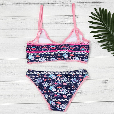 Roseonmyhand Sexy Retro Tropical Floral Leaf Bikini Bathing Suit Swimsuit Women Swimwear
Roseonmyhand Sexy Retro Tropical Floral Leaf Bikini Bathing Suit Swimsuit Women Swimwear