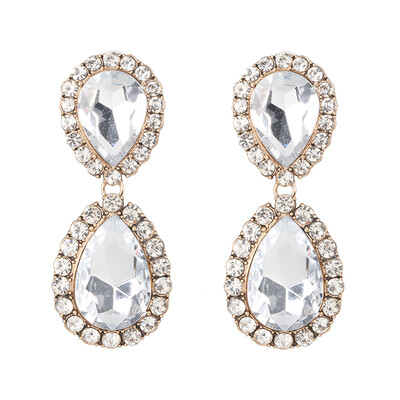 Luxury Water Drop Crystal za Dangle Earrings For Women Statement Earrings Big Pendant Earrings Bridal Jewelry 2019
Luxury Water Drop Crystal za Dangle Earrings For Women Statement Earrings Big Pendant Earrings Bridal Jewelry 2019