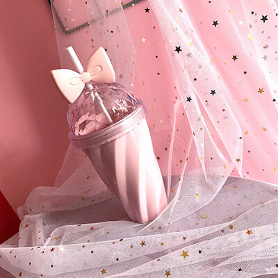 Gobestart 400ML Lovely Straw Cup Cold Drink Cup Plastic With Bow Lid Straw Cup Bottle HOT
Gobestart 400ML Lovely Straw Cup Cold Drink Cup Plastic With Bow Lid Straw Cup Bottle HOT