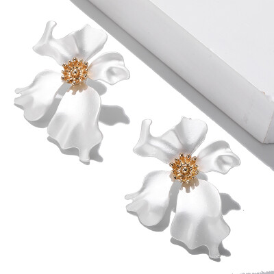 Statement Big Flower Earrings For Women New Fashion Sweet Plant Drop Earrings Femme Brinco Temperament Wholesale Korean Jewelry
Statement Big Flower Earrings For Women New Fashion Sweet Plant Drop Earrings Femme Brinco Temperament Wholesale Korean Jewelry