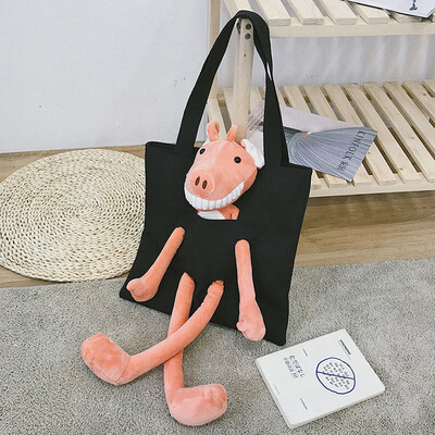 Ins super fire bag female 2019 Japanese version of the female college student canvas shoulder bag animal cute Meng Sen line
Ins super fire bag female 2019 Japanese version of the female college student canvas shoulder bag animal cute Meng Sen line