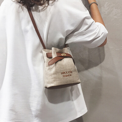 Canvas bag female bag 2019 new wave Korean version of the wild Messenger bag Ocean shoulder bag girl fashion bucket bag
Canvas bag female bag 2019 new wave Korean version of the wild Messenger bag Ocean shoulder bag girl fashion bucket bag