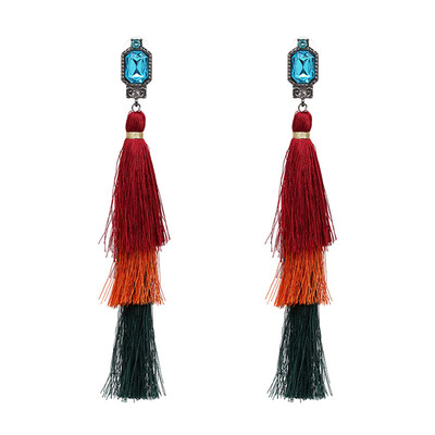 1 Pair New Fashion Design Long Earrings Bohemian Wedding Jewelry Statement Swings Drop Earring for Women
1 Pair New Fashion Design Long Earrings Bohemian Wedding Jewelry Statement Swings Drop Earring for Women