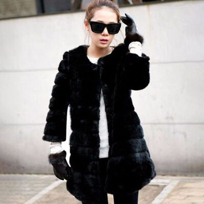 Winter Coat Fashion Solid Cardigan Thick Warm Long Sleeve O-neck Jacket Women Faux Fur Furry Coat Outerwear Overcoat Plus Size
Winter Coat Fashion Solid Cardigan Thick Warm Long Sleeve O-neck Jacket Women Faux Fur Furry Coat Outerwear Overcoat Plus Size