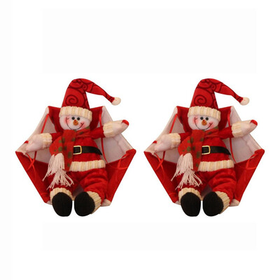 Tailored 2PC Santa Claus Snowman In Parachute Christmas Tree Hanging Ornament Decoration
Tailored 2PC Santa Claus Snowman In Parachute Christmas Tree Hanging Ornament Decoration