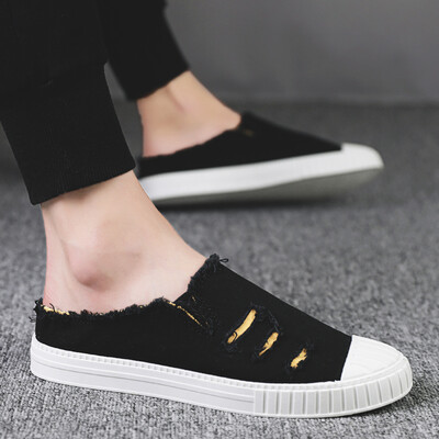 One pedal mens shoes summer breathable lazy people shoes mens canvas shoes Korean version flat-soled shoes mens trendy shoes fa
One pedal mens shoes summer breathable lazy people shoes mens canvas shoes Korean version flat-soled shoes mens trendy shoes fa