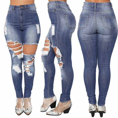 〖Follure〗Fashion Women Jeans Denim Hole Female High Waist Stretch Slim Sexy Pencil Pants
〖Follure〗Fashion Women Jeans Denim Hole Female High Waist Stretch Slim Sexy Pencil Pants