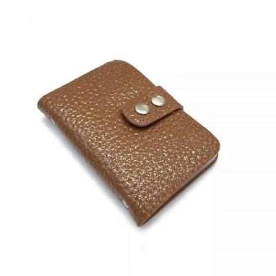 Leather Credit Card Holder ID Business Card Case Purse Wallet With Double Snap Buttons For Men Women – 20 Slots
Leather Credit Card Holder ID Business Card Case Purse Wallet With Double Snap Buttons For Men Women – 20 Slots