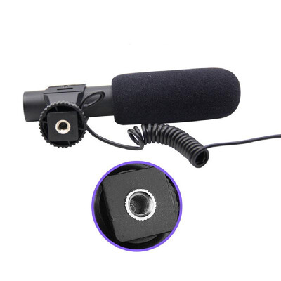MIC-05 35mm Condenser Photography Interview Recording Microphone Professional External Shockproof Microphones
MIC-05 35mm Condenser Photography Interview Recording Microphone Professional External Shockproof Microphones