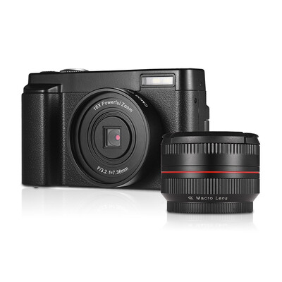 Full HD 1080P 24MP Portable Digital Camera DC with 3 Inch Screen Photo & Video Shooting Support 16X Digital Zoom Wifi Connection
Full HD 1080P 24MP Portable Digital Camera DC with 3 Inch Screen Photo & Video Shooting Support 16X Digital Zoom Wifi Connection