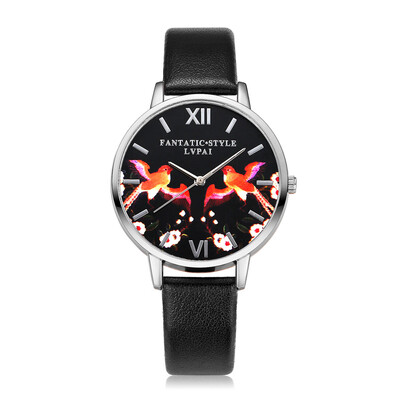 LVPAI Flower Watch Women Watches Ladies Brand Luxury Famous Female Clock Quartz Watch Wrist Relogio Feminino Montre Femme 533