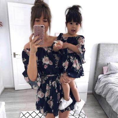 Family Dress Mother&Daughter Matching Girl Floral Outfits Clothes Long Sleeve Dresses
Family Dress Mother&Daughter Matching Girl Floral Outfits Clothes Long Sleeve Dresses