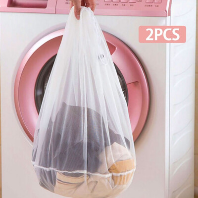 2PCS Mesh Laundry Bag Reusable Washing Bags for For Bra Lingerie Socks Tights Stockings Baby Clothes
2PCS Mesh Laundry Bag Reusable Washing Bags for For Bra Lingerie Socks Tights Stockings Baby Clothes