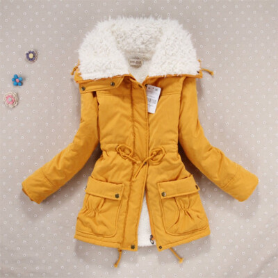 Toponeto Women Casual Drawstring Jacket Winter Cashmere Cotton Coat Cotton Clothes
Toponeto Women Casual Drawstring Jacket Winter Cashmere Cotton Coat Cotton Clothes