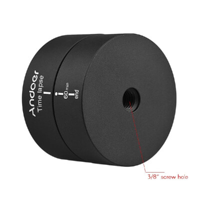 Andoer 360 Degrees Panning Rotating Time Lapse Stabilizer Tripod Adapter for Gopro DSLR
Andoer 360 Degrees Panning Rotating Time Lapse Stabilizer Tripod Adapter for Gopro DSLR