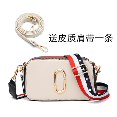 Womens bag tide Korean fashion broadband Joker shoulder Messenger bag camera bag personality simple