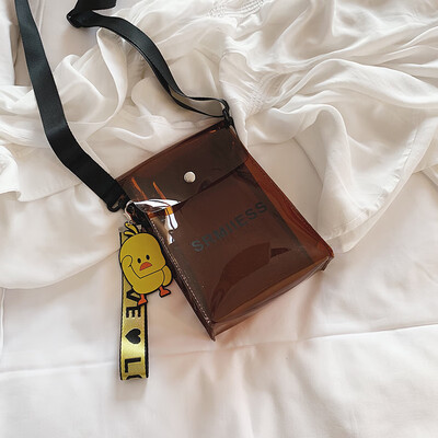 Bag female 2019 new ins super fire summer Korean transparent jelly shoulder bag student mobile phone Messenger bag
Bag female 2019 new ins super fire summer Korean transparent jelly shoulder bag student mobile phone Messenger bag