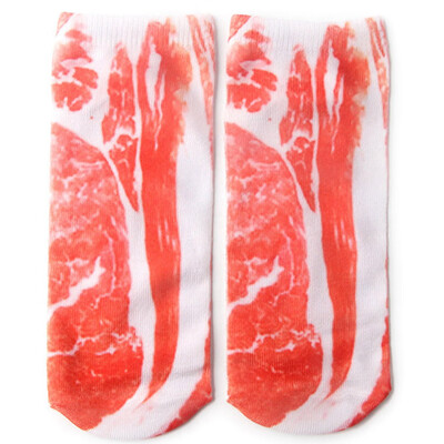 Ailizhen Two pairs Creative 3D socks printed three-dimensional short socks for men&women
Ailizhen Two pairs Creative 3D socks printed three-dimensional short socks for men&women